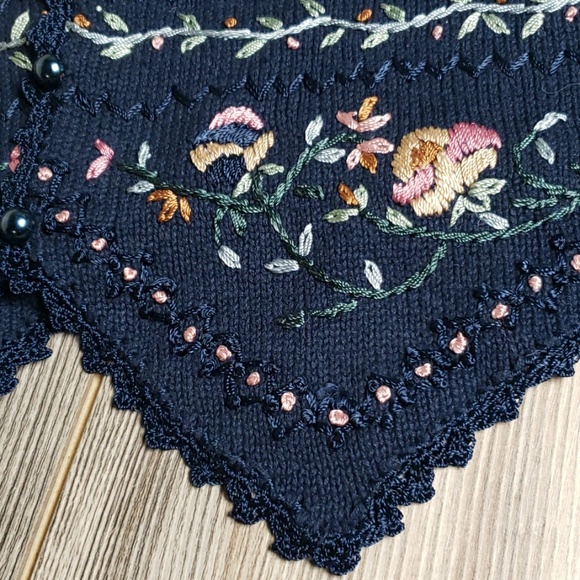 Jeremy Beau Blue Sweater Vest L - Picture 2 of 5